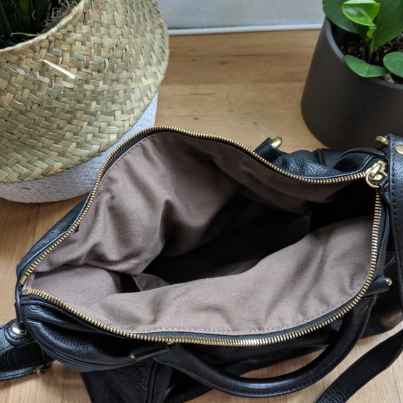 J.Crew Leather Dorset Satchel Purse - Picture 5 of 5